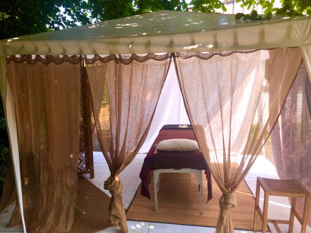 Massage en extérieur 3