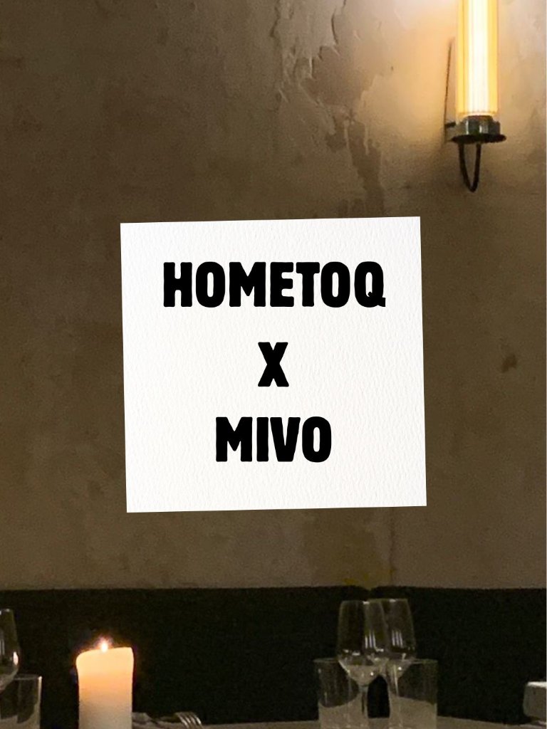 MIVO et Hometoq — premier écosystème des expériences culinaires privées