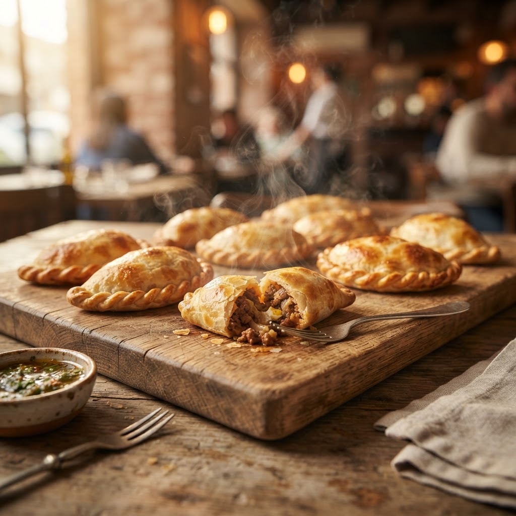 Empanadas argentines dorées