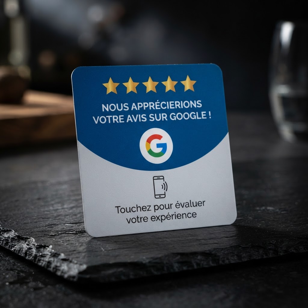 Carte avis Google de profil