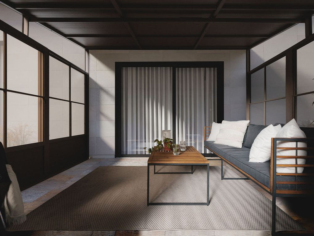 Solarium Walls Mounted Beige 10x16 — intérieur, vue de l'espace de vie
