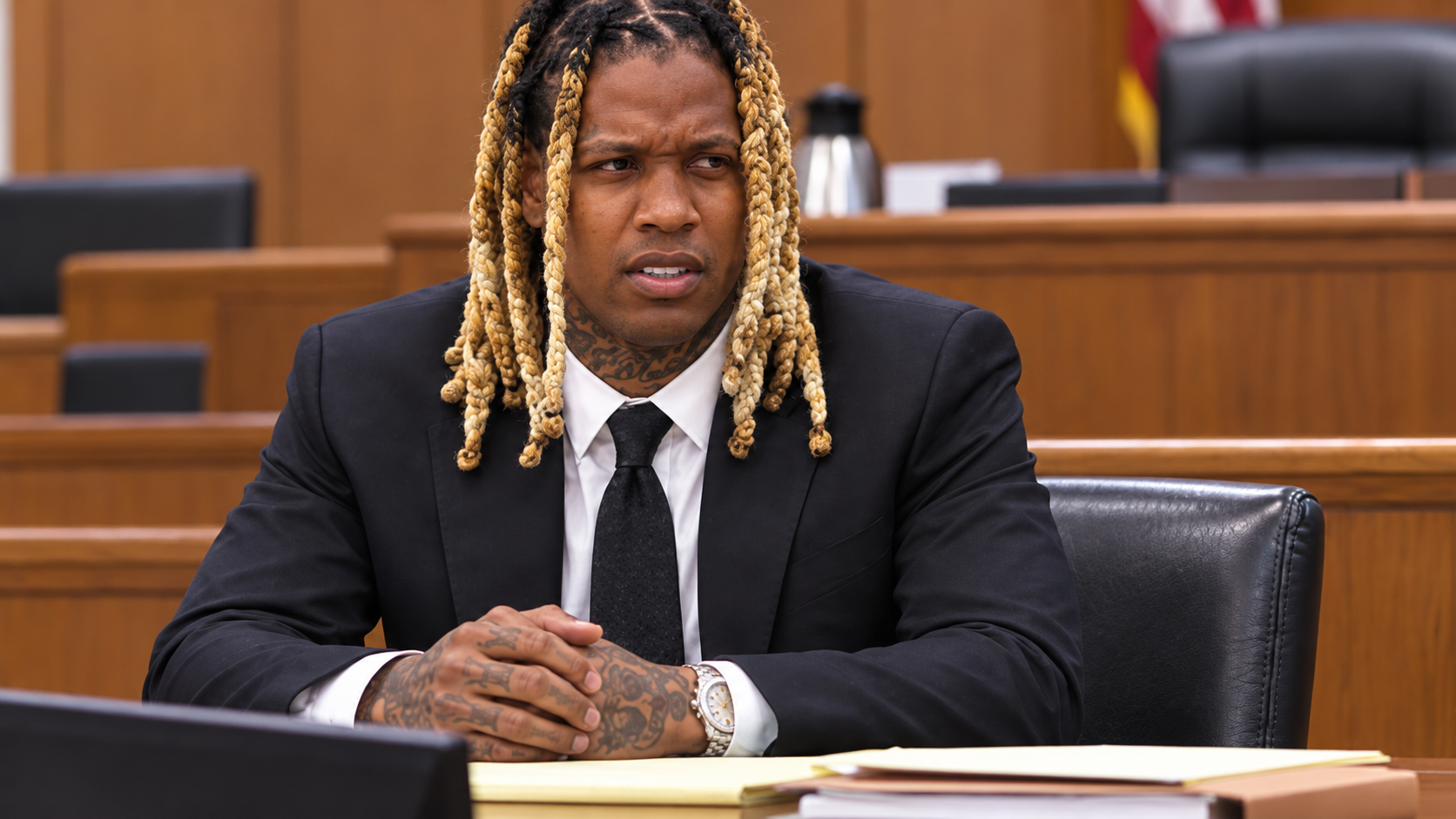 Lil Durk in courtroom