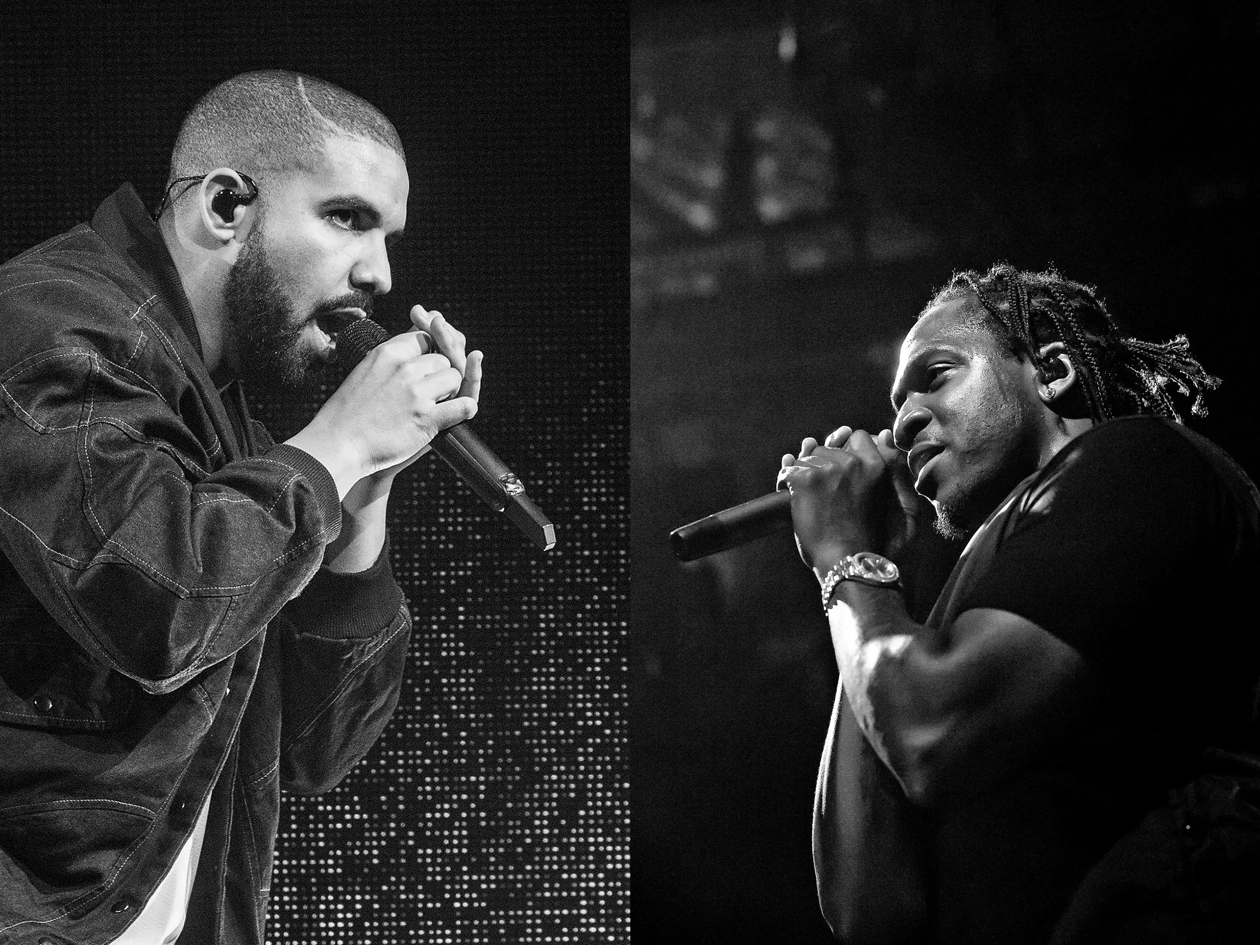 Drake and Pusha T