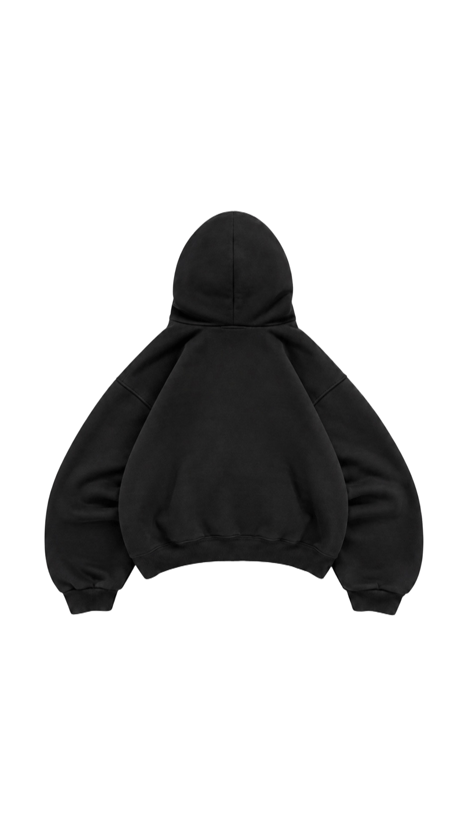 LensOfLuka BLACK Blank Hoodie 2