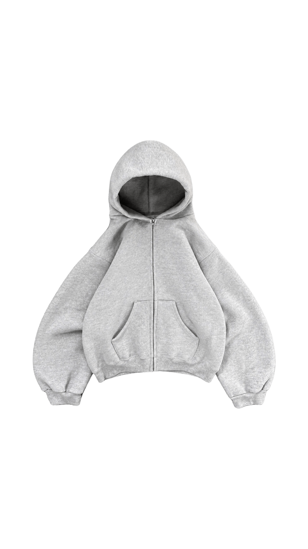 LensOfLuka GREY Blank Hoodie 1