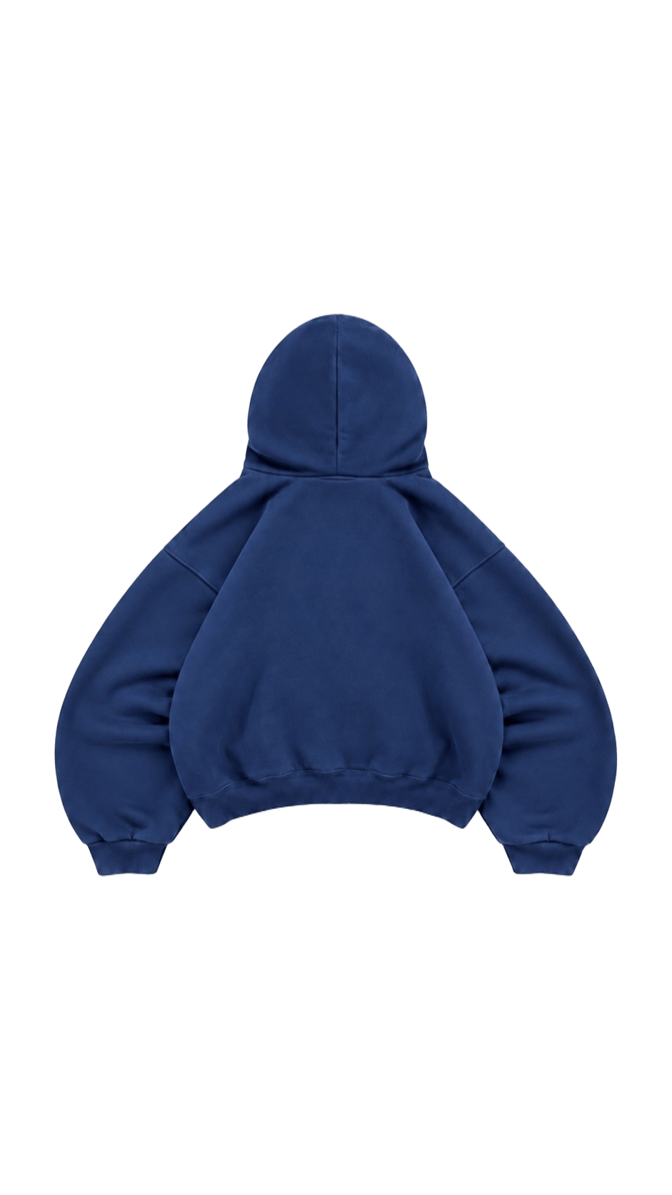LensOfLuka NAVY Blank Hoodie 2