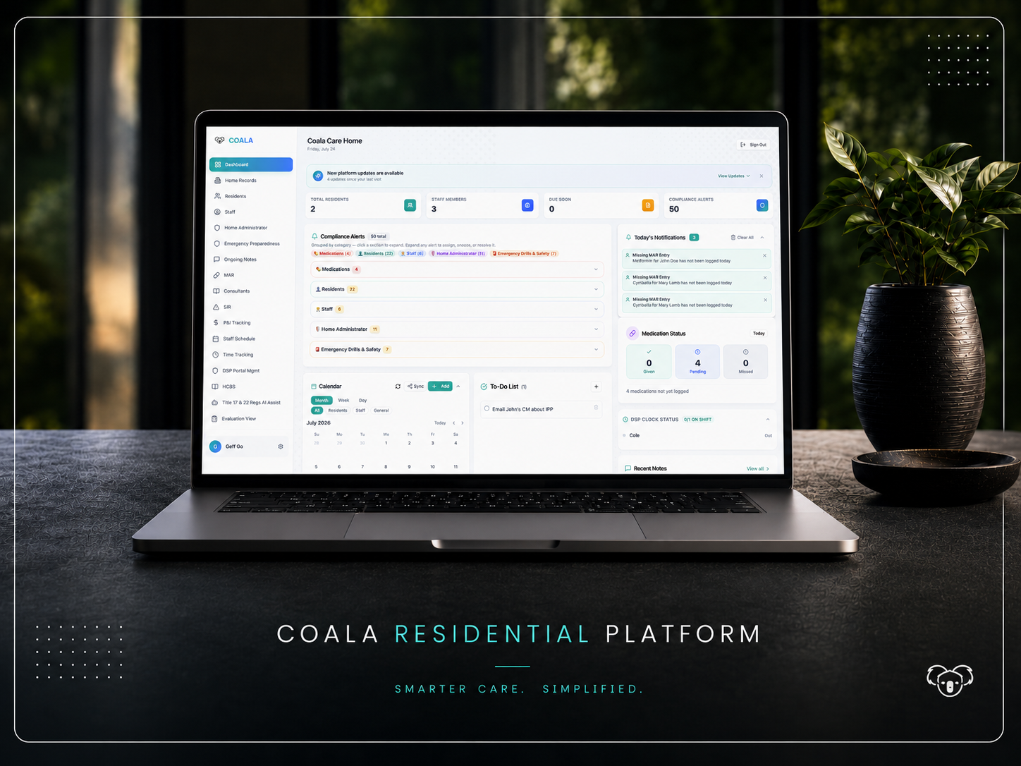 COALA Residential Platform — Brochure Preview