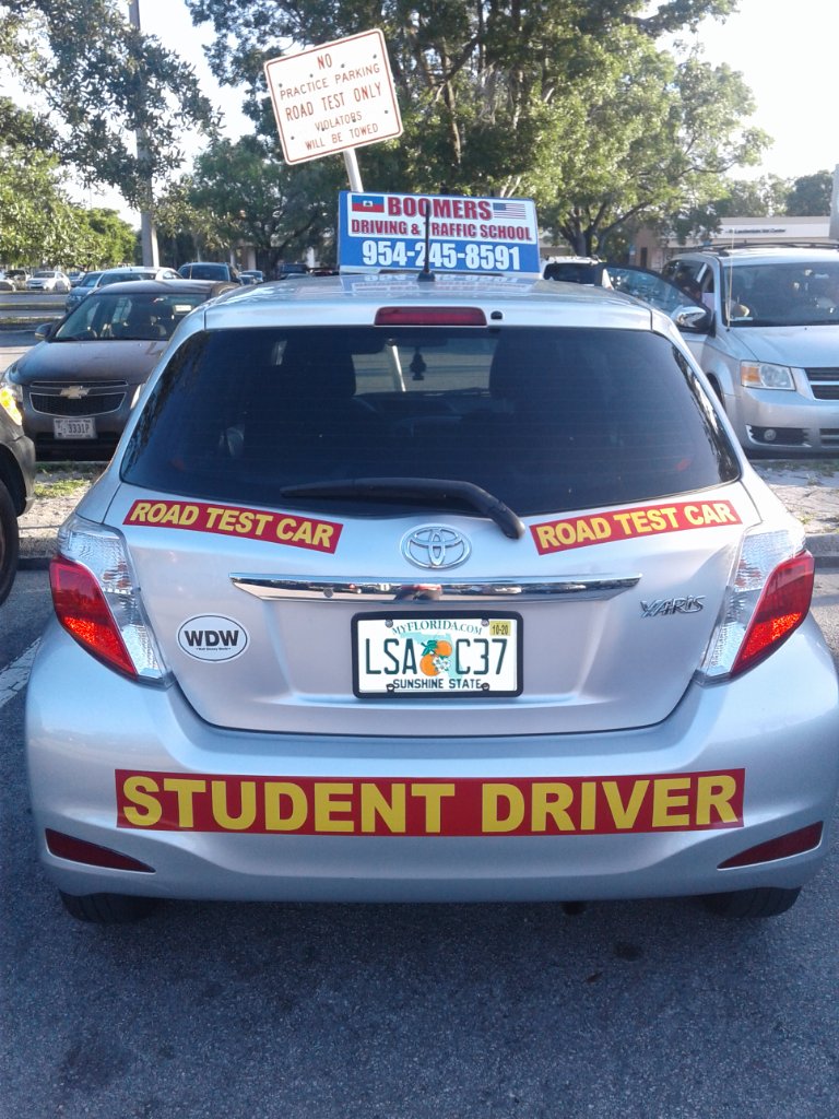 Silver Yaris — Road Test Car