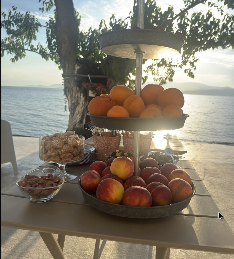 Fresh fruit display