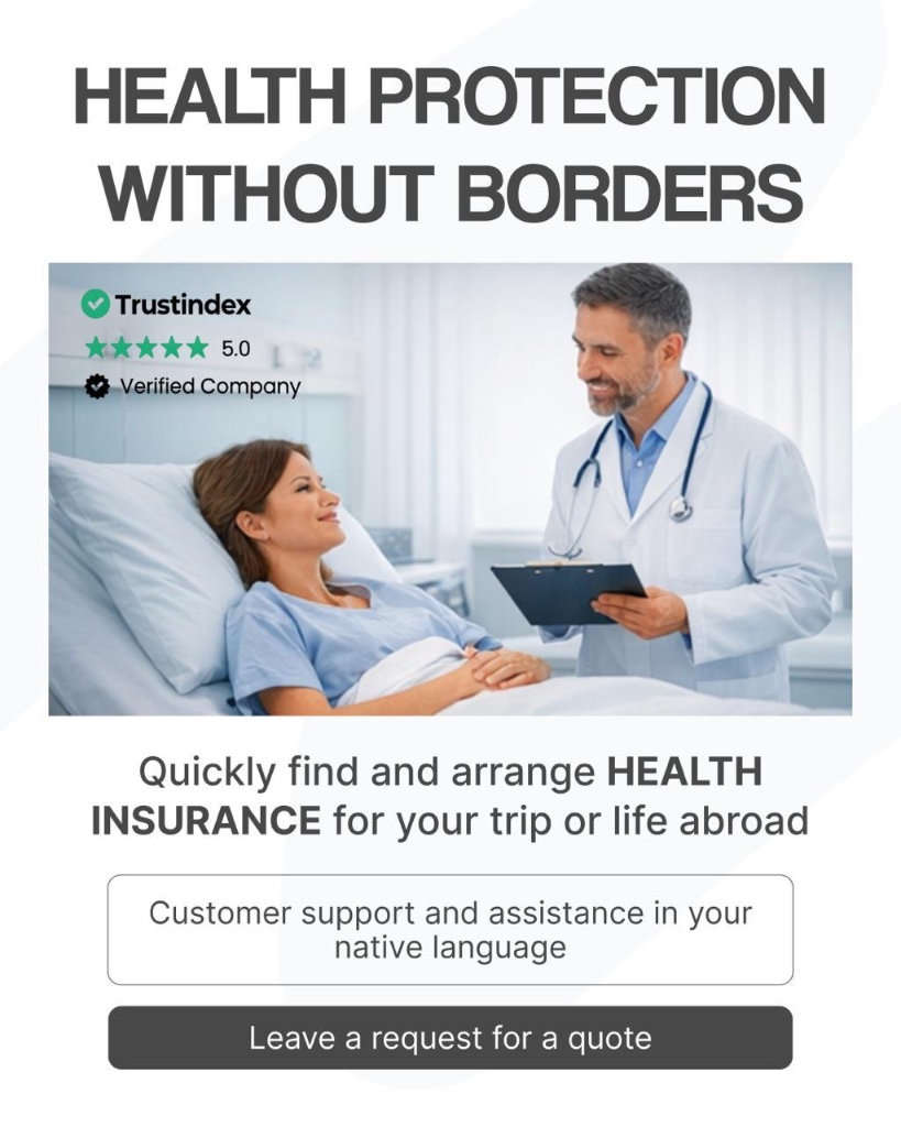 International health insurance with private hospital support