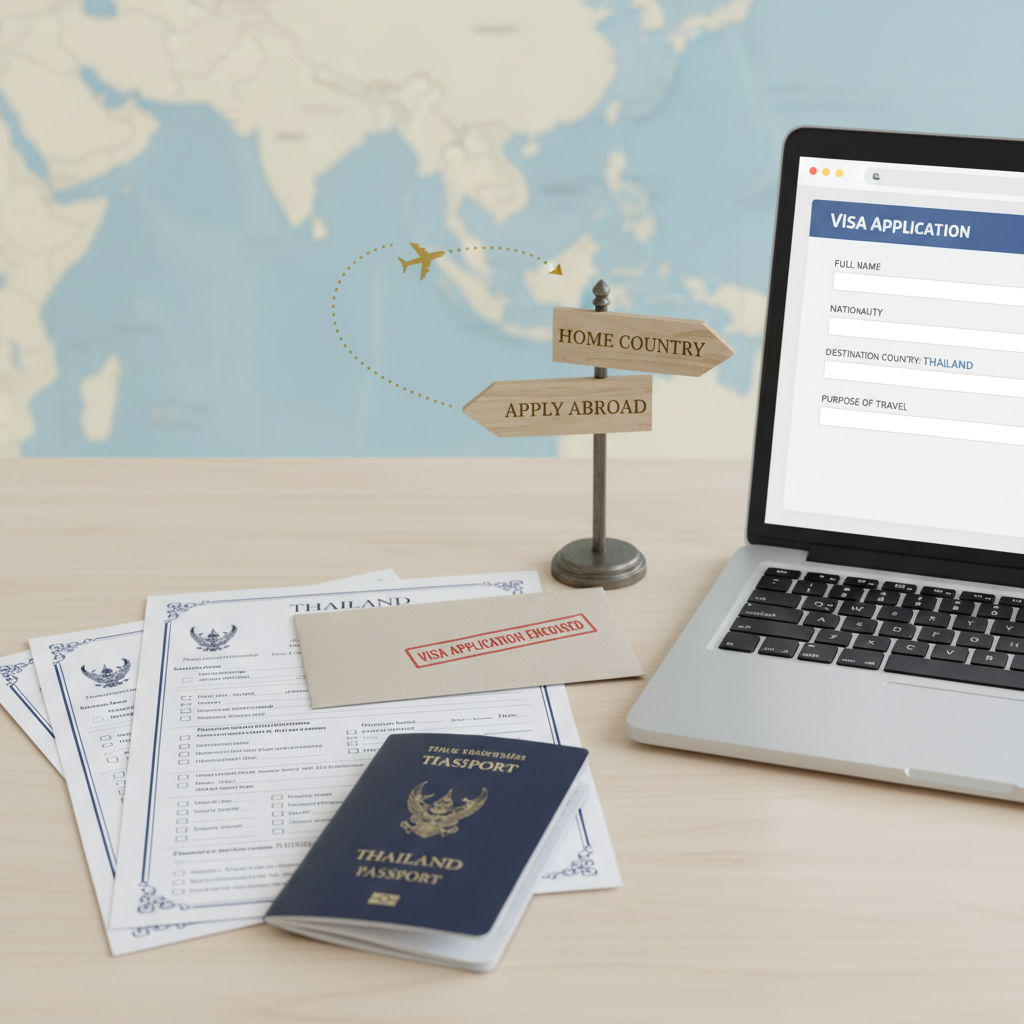Should You Apply for a Thailand DTV Visa Locally or Abroad?