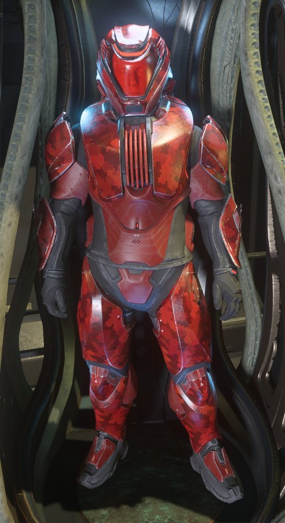 Monde "Crimson Camo" Armor