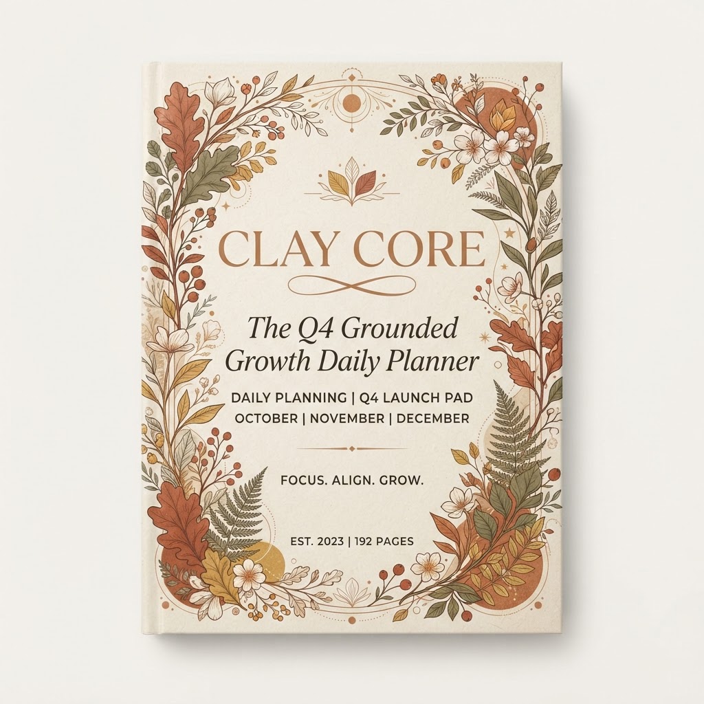 Clay Core: The Q4 Grounded Growth Daily Planner