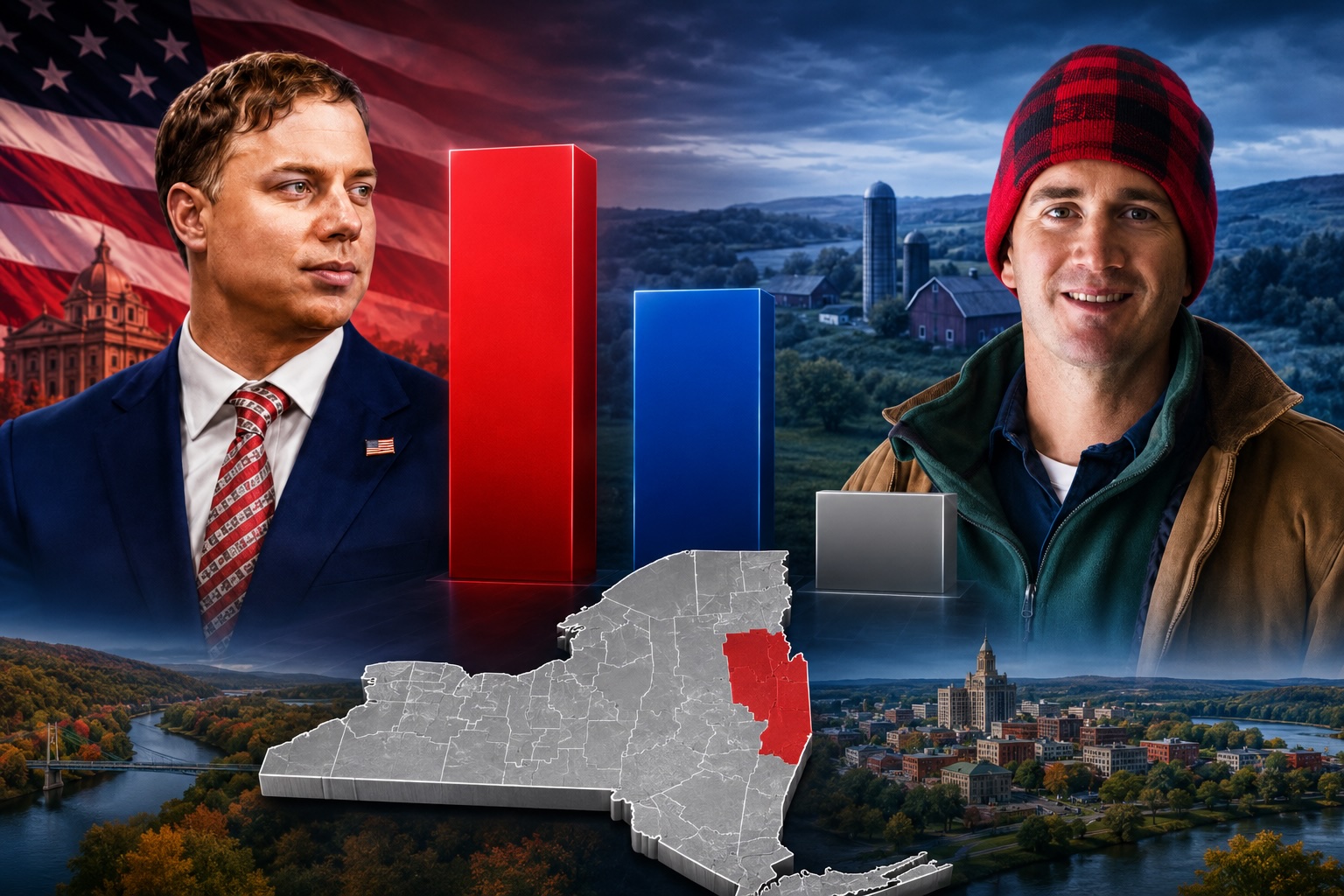 Trump Ally Constantino Surges Ahead of Gendebien in NY-21