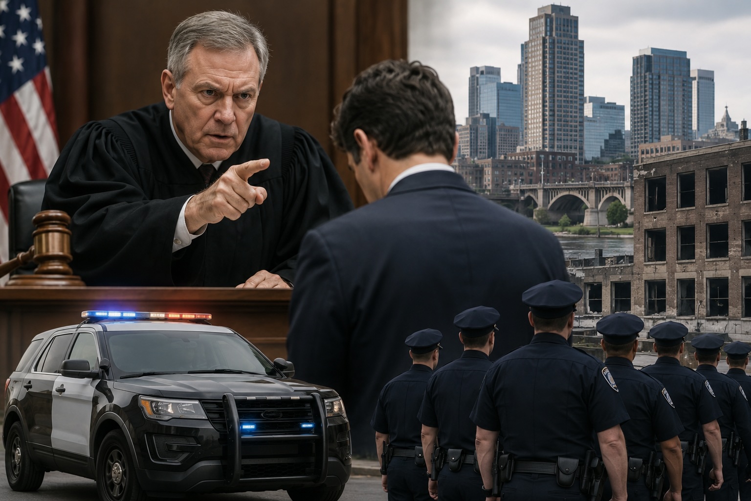 Judge Threatens Contempt for Mayor Frey: Minneapolis Ordered to Replenish Police Force by 2027