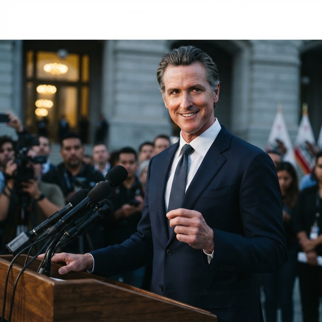 California Gov. Gavin Newsom Calls for More Extremism and Division to Defeat President Trump