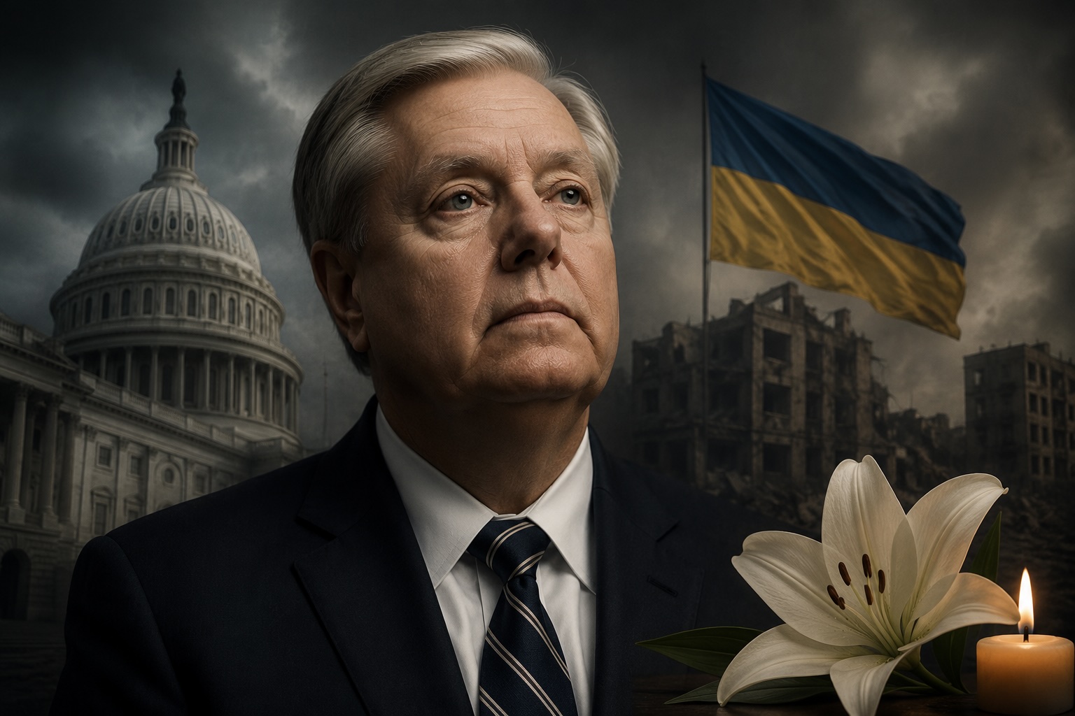 Lindsey Graham, Architect of America's Deep Entanglement in Ukraine, Dies at 71