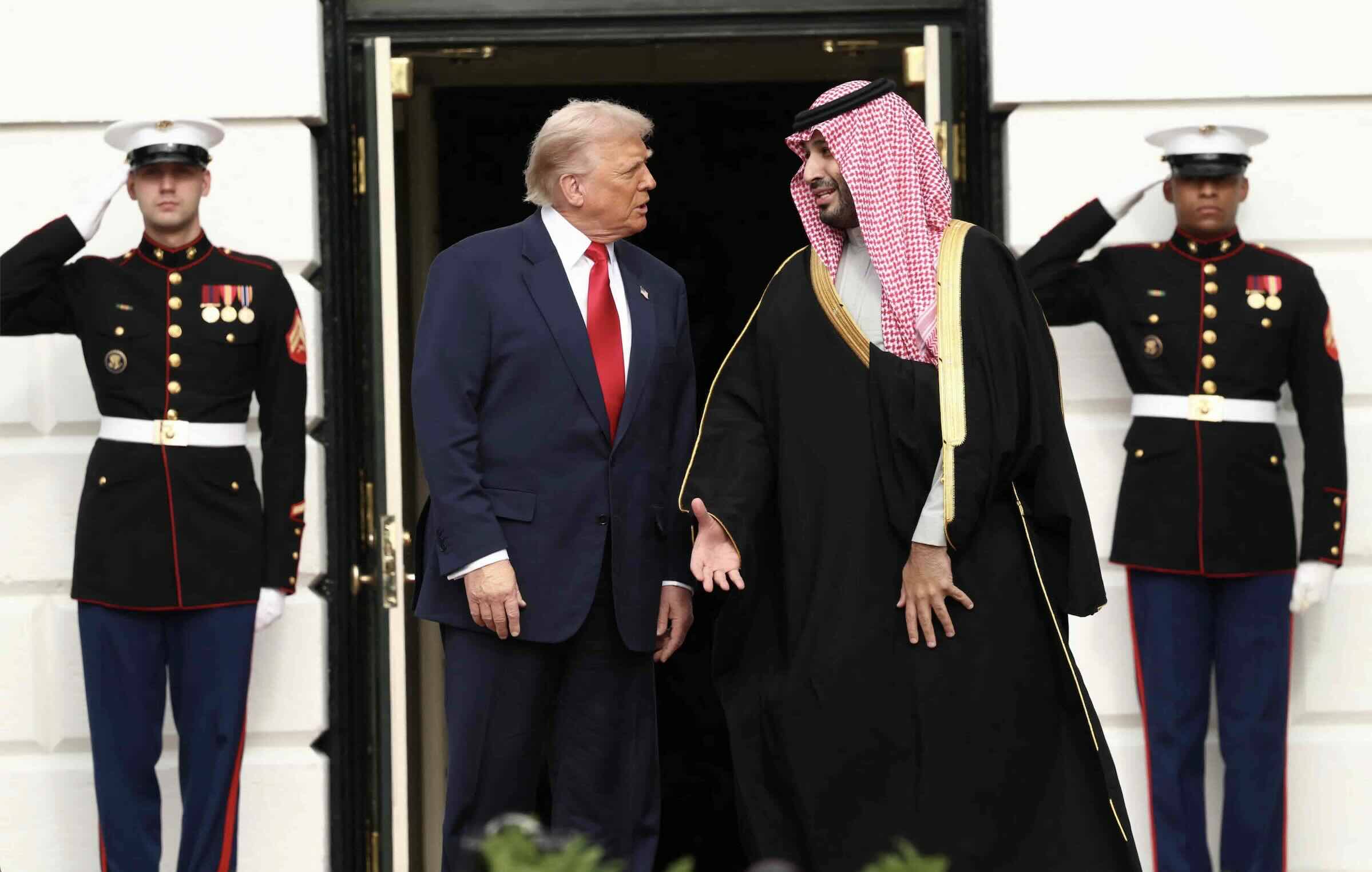 President Trump Holds Meeting with Saudi Crown Prince After Confirming Plans to Sell F-35 Jets
