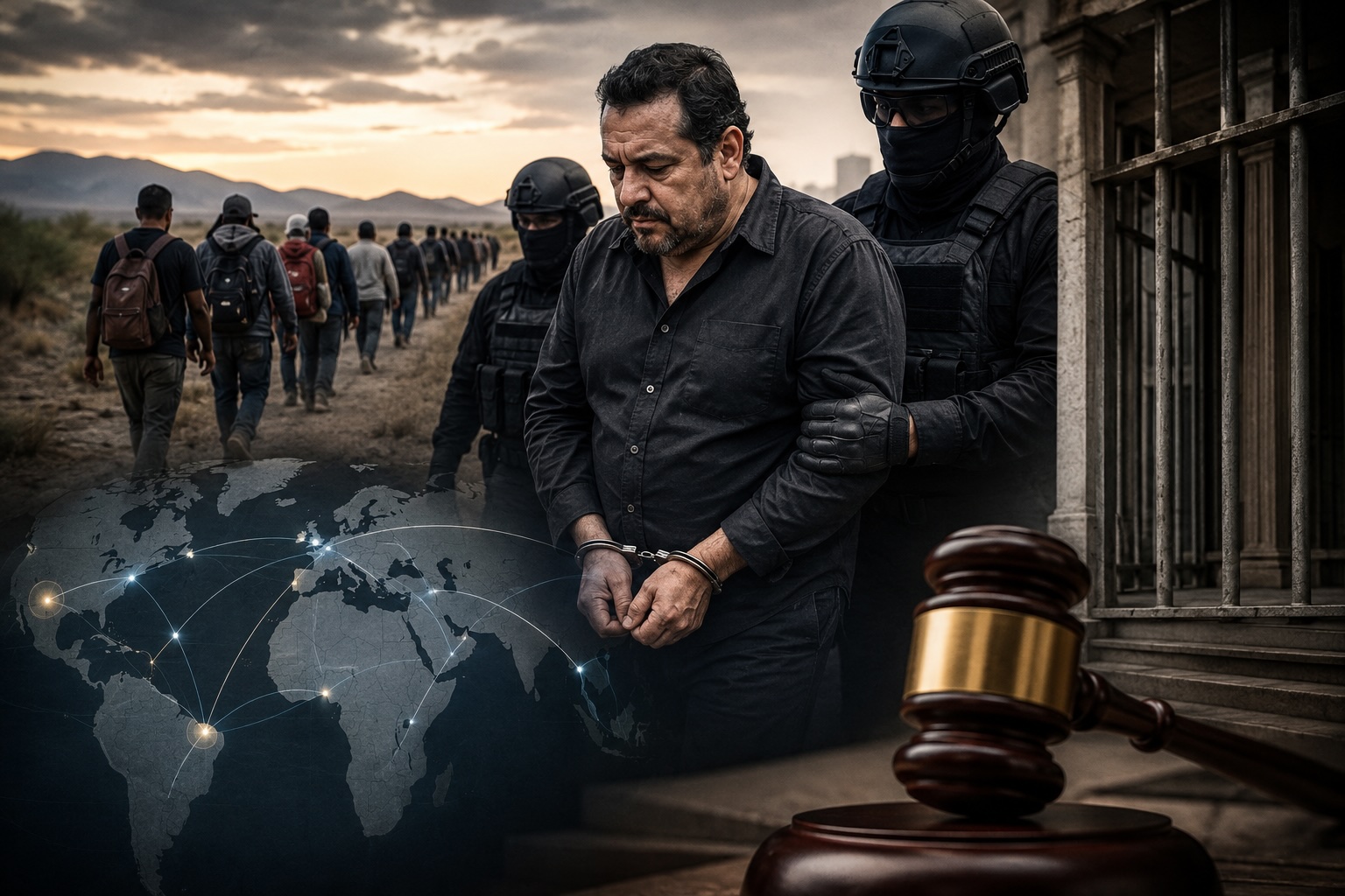 Mexican Smuggling Boss Sentenced to 87 Months for Global Migrant Network