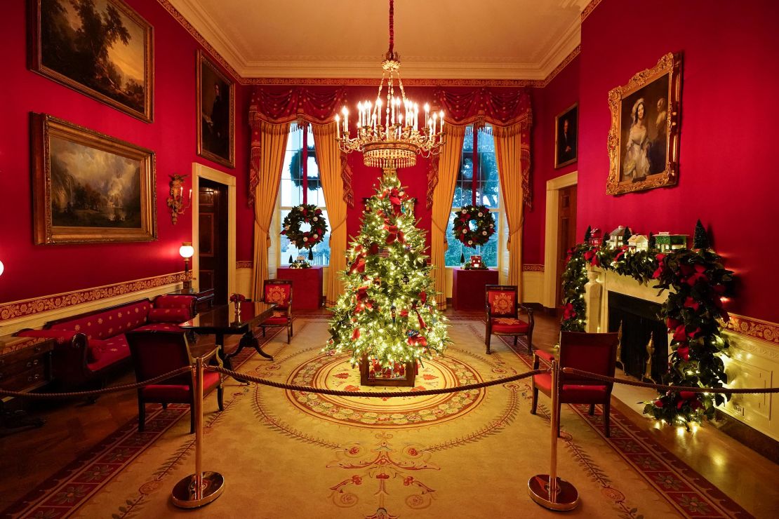 Melania Trump Unveils White House Christmas Theme
