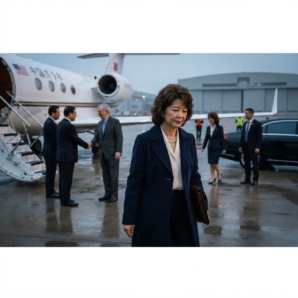 Report Exposes Mitch McConnell's Wife’s Deep Ties to China 