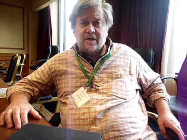 Did Steve Bannon indeed visit Epstein's Orgy Island?