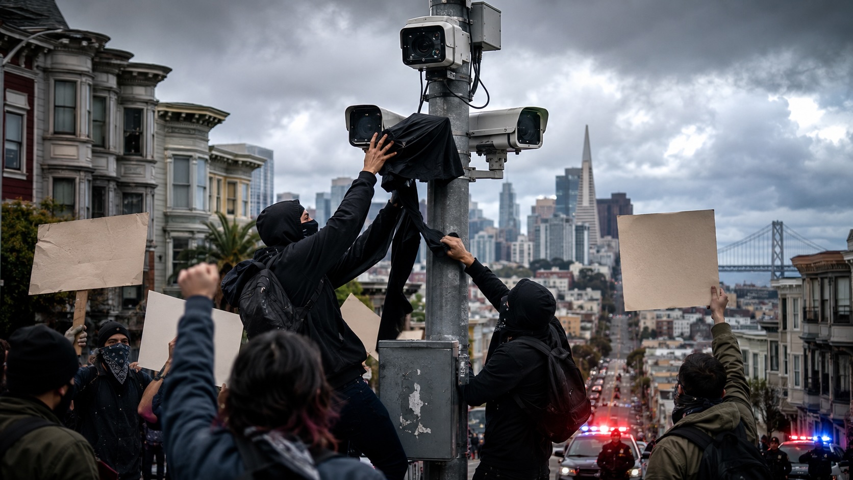 DeFlock the Police: Surveillance Company Is Targeted by Pro-Crime Leftists in San Francisco Area