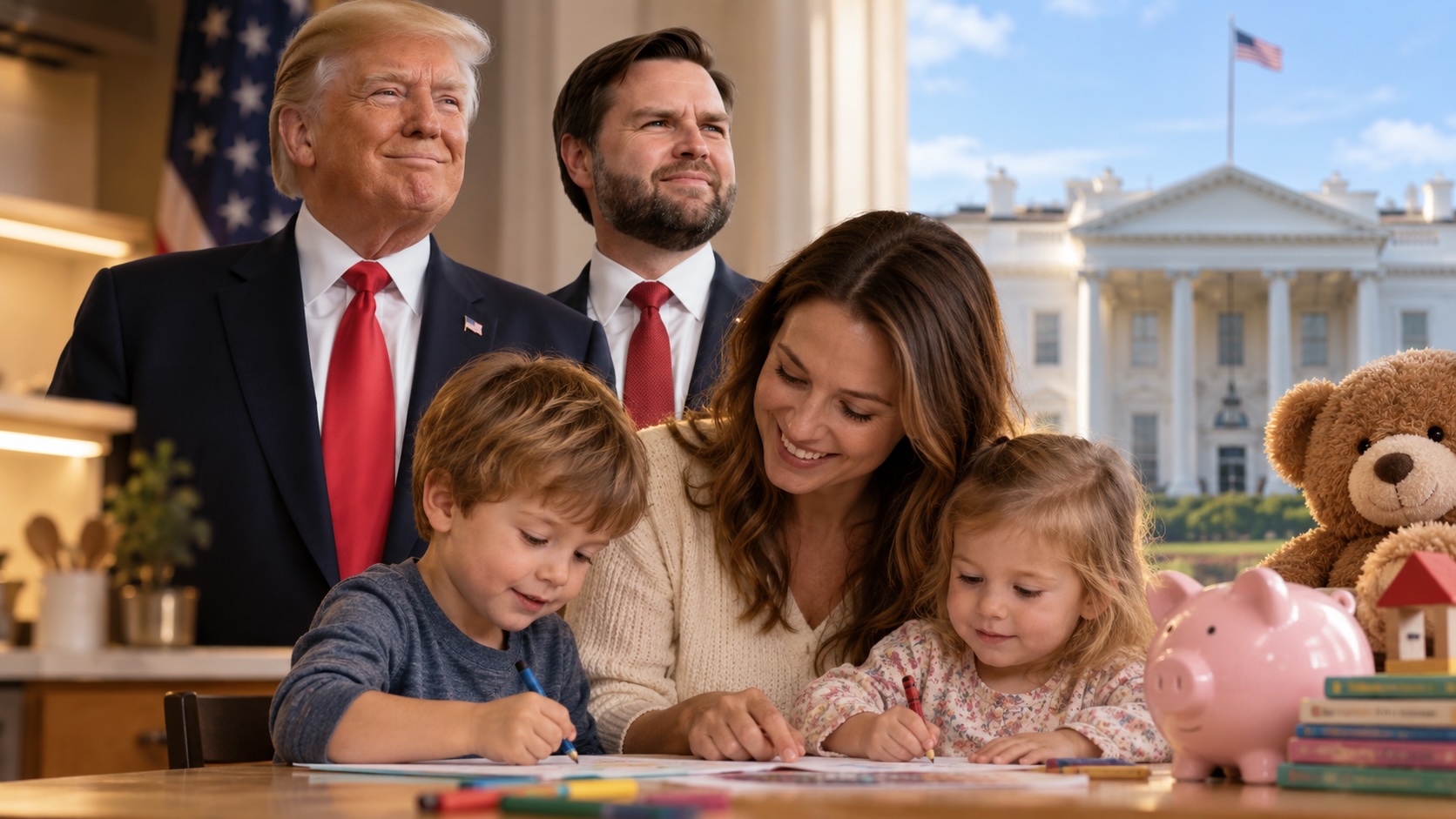 Trump Administration Drafts Plan to Give Childcare Subsidies to Families with One Stay-at-Home Parent