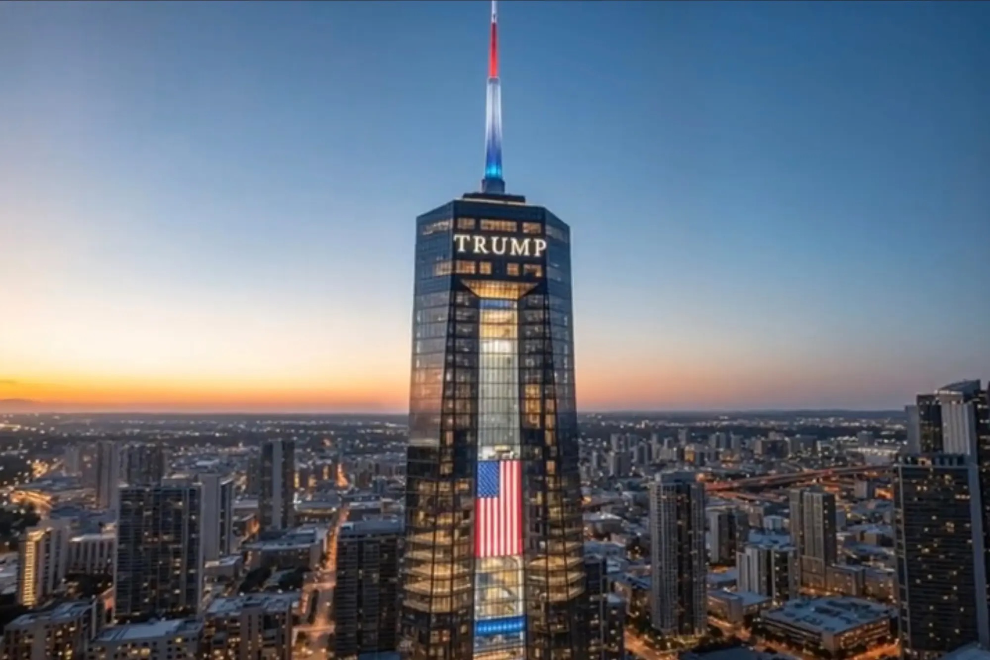 Trump unveils renderings for soaring Miami skyscraper that will serve as his presidential library