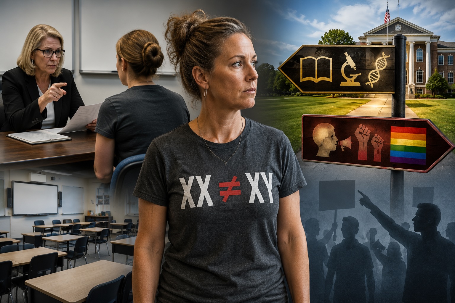 Colorado School Attacks Teacher Over Shirt About Chromosomes