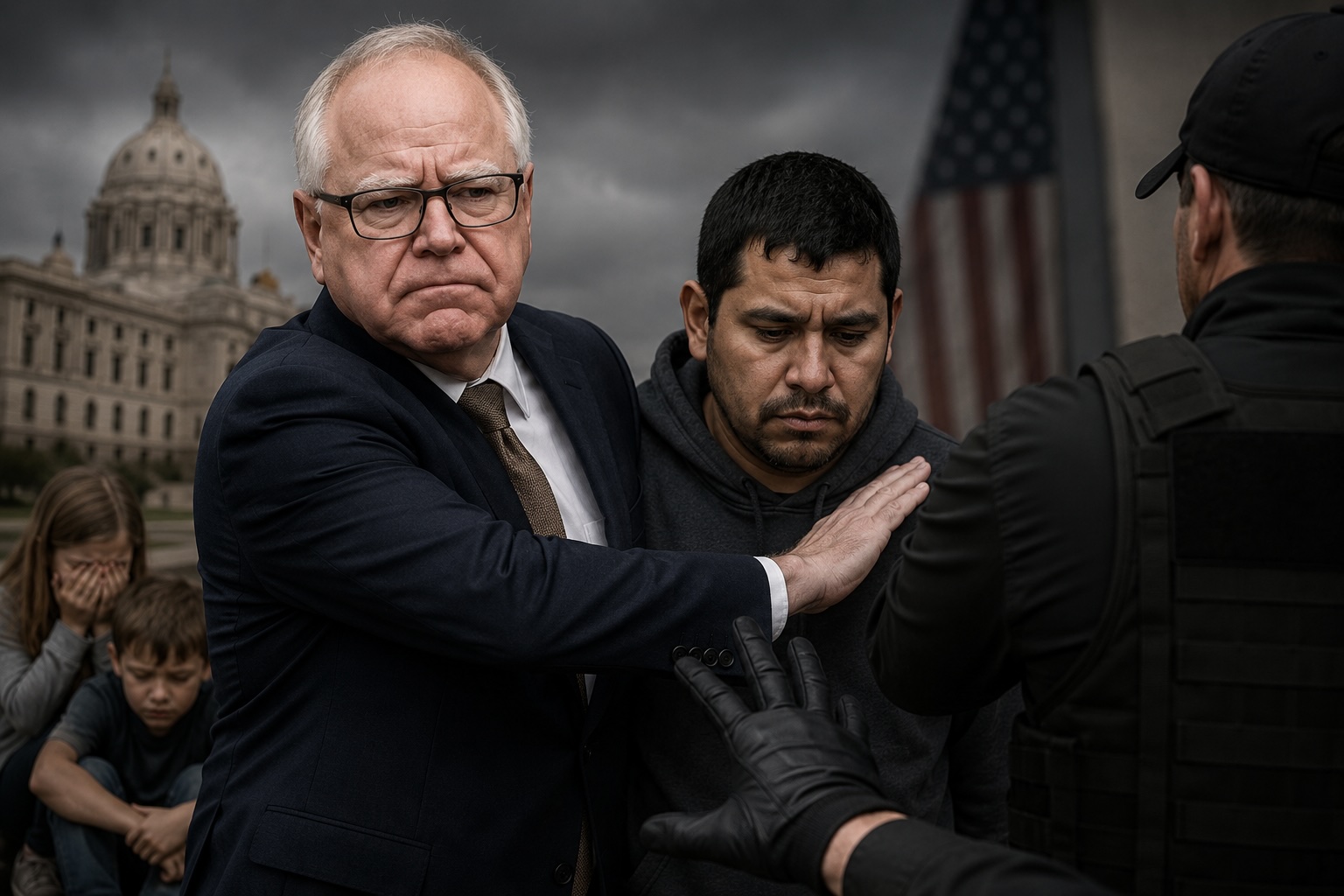 Pardon for Pedophile: Tim Walz Moves to Shield Immigrant Rapist from ICE Deportation