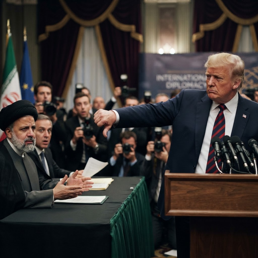 President Donald J. Trump Stares Down Iran, Rejects Ceasefire Proposal