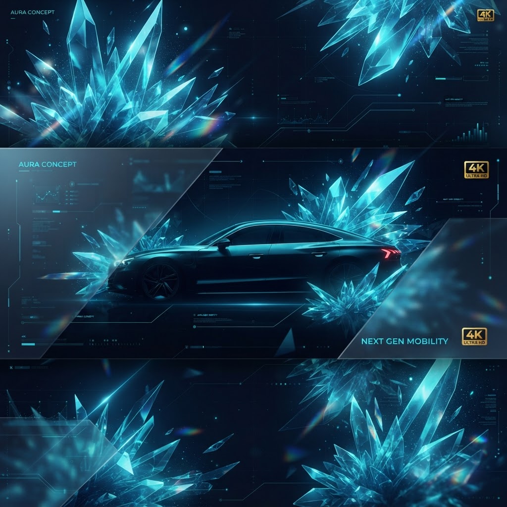 Crystal Tech Background