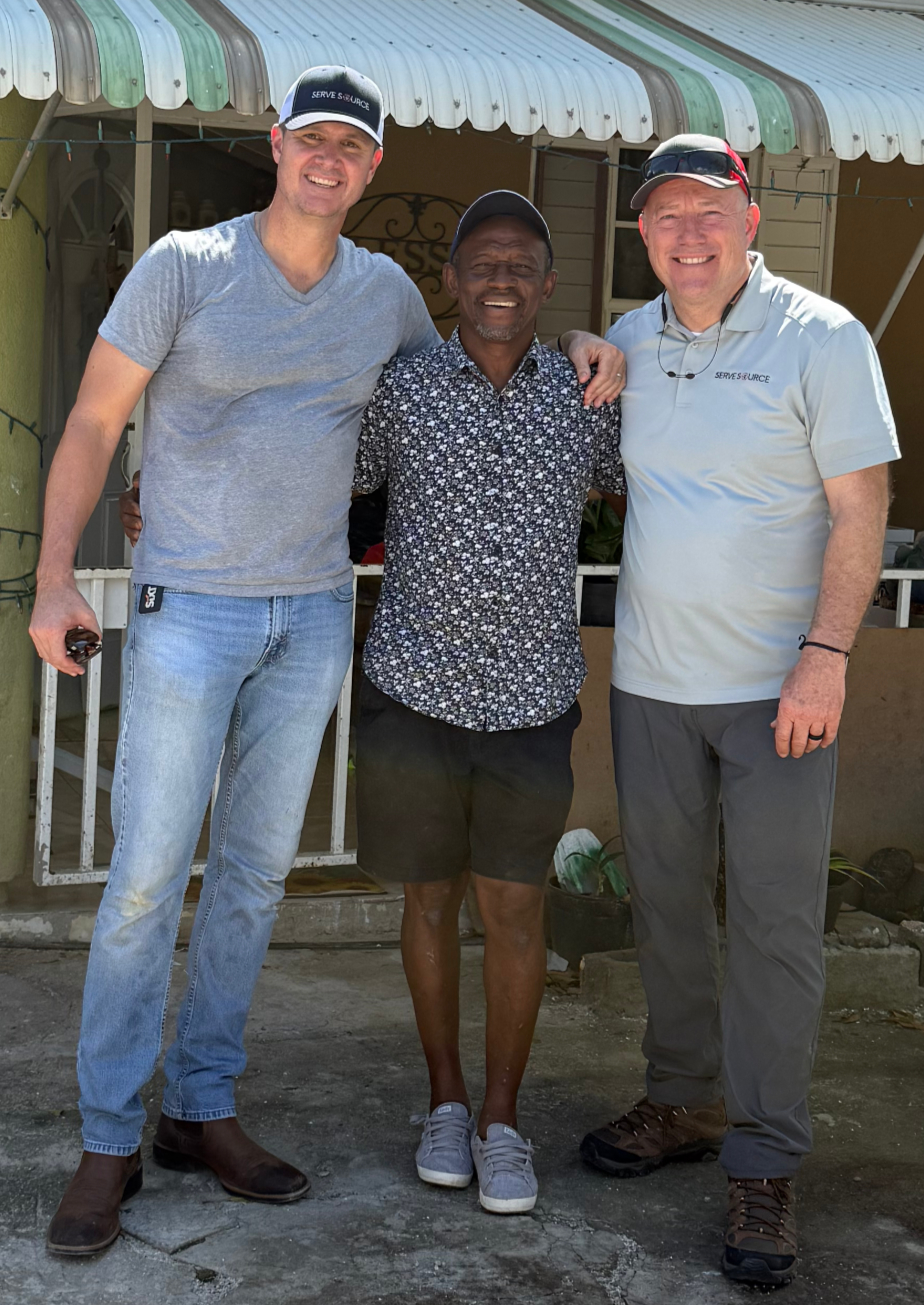Serve Source team members with a local ministry partner