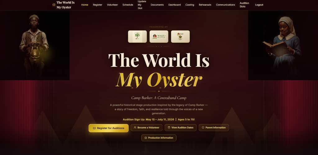 The World Is My Oyster
