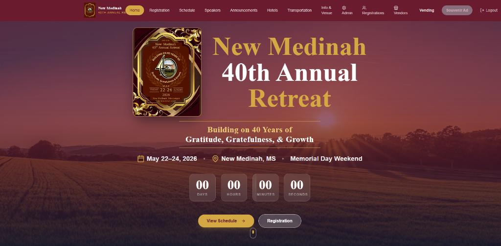 New Medinah Retreat