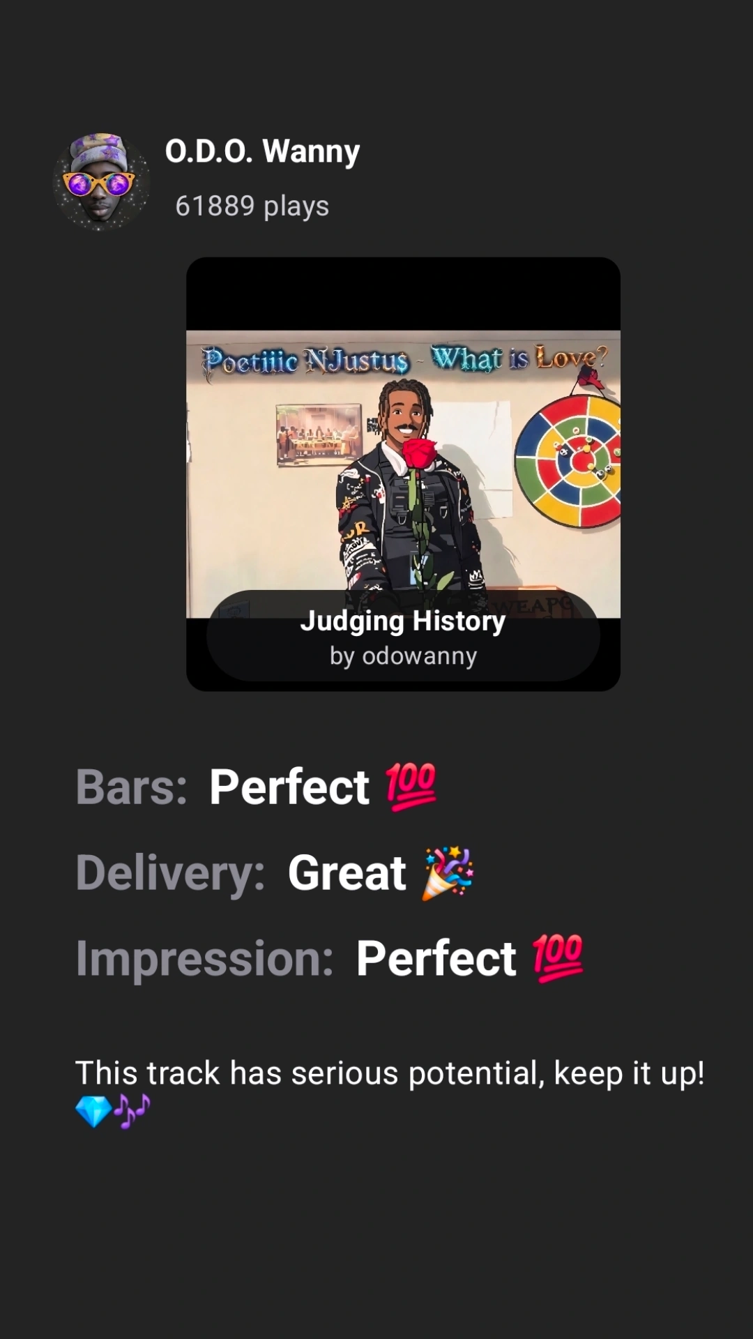Fan review - Perfect scores