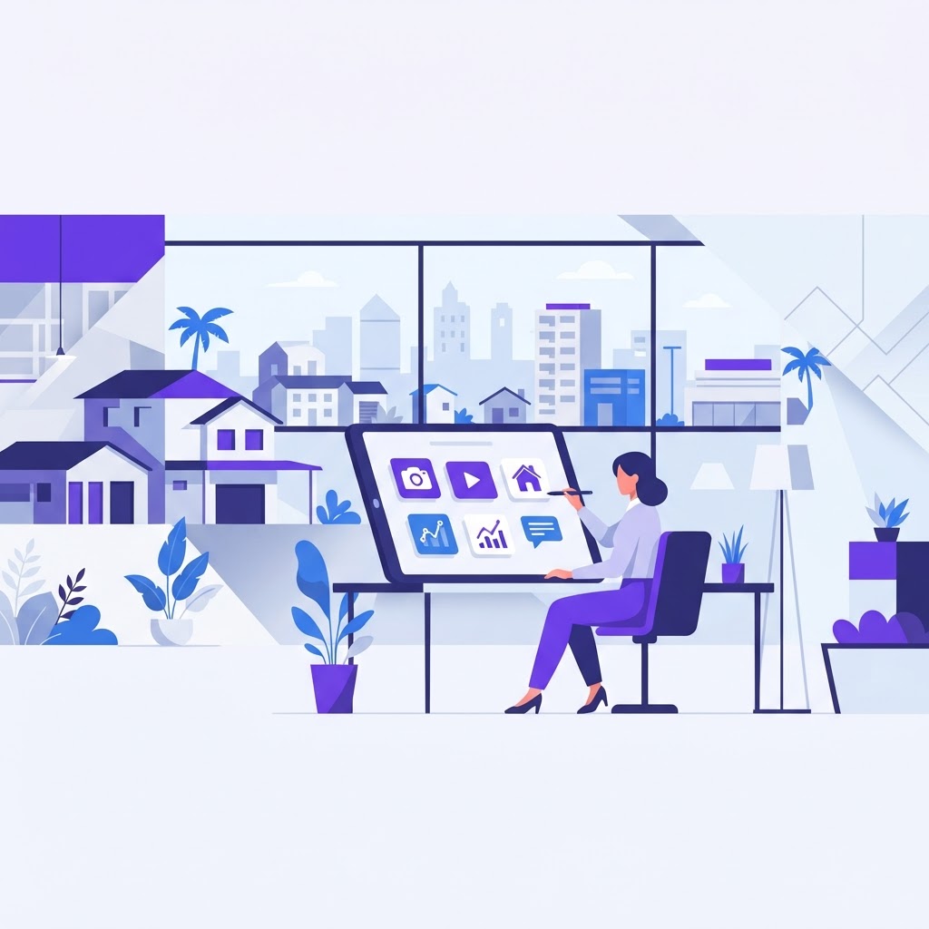 redes sociales para agentes inmobiliarios qué publicar en Mérida, Yucatán — BROKERAE