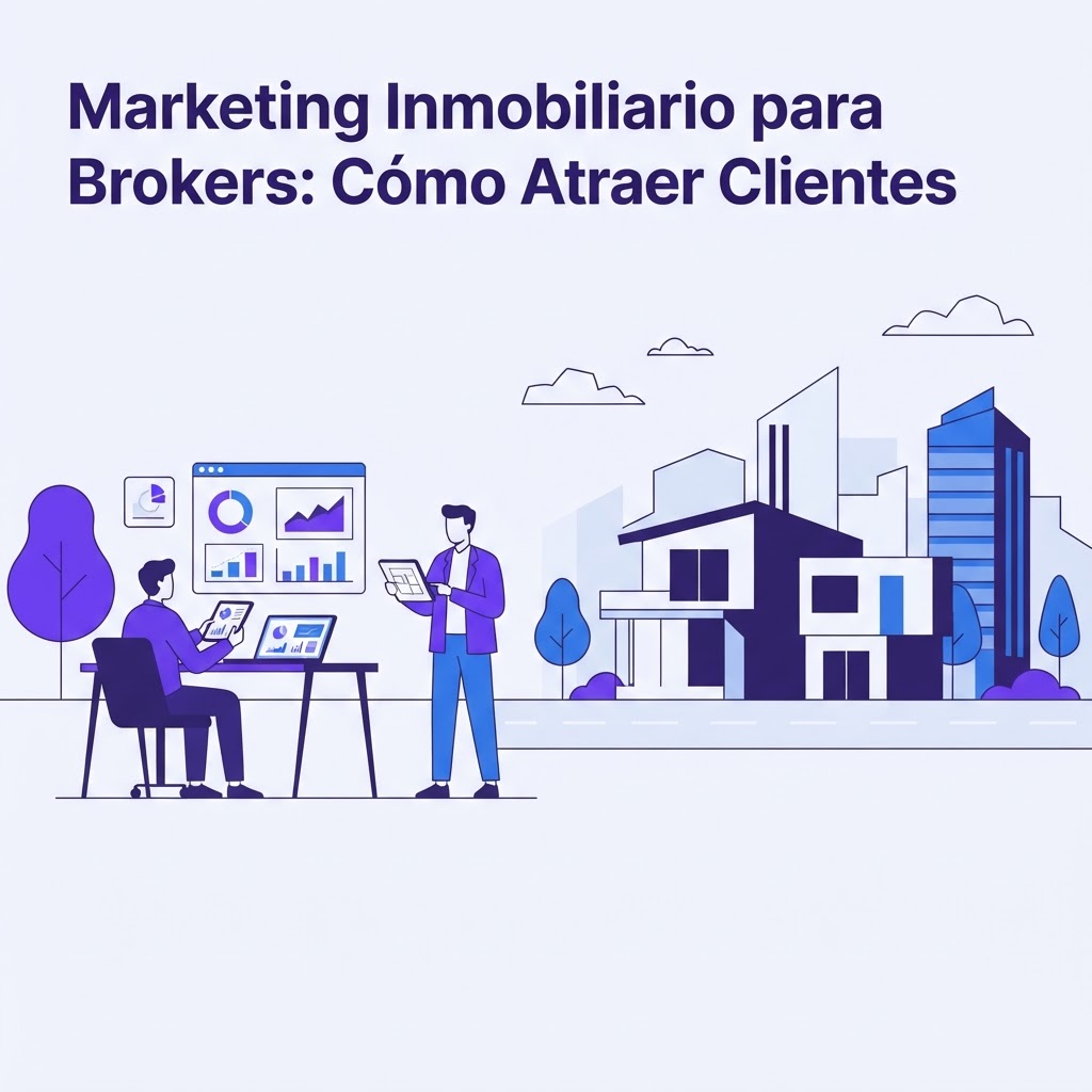 marketing inmobiliario para brokers cómo atraer clientes en Mérida, Yucatán — BROKERAE