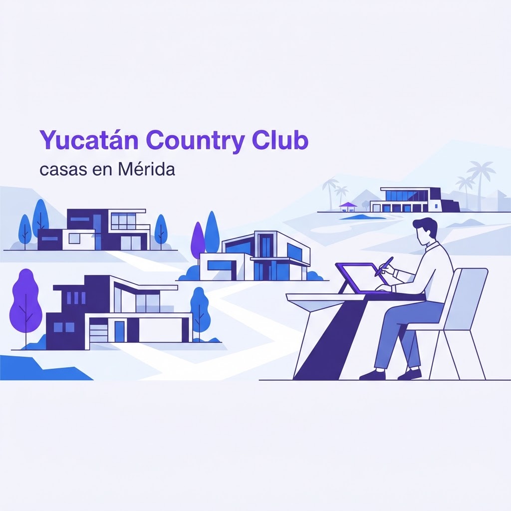 Yucatán Country Club casas en Mérida en Mérida, Yucatán — BROKERAE