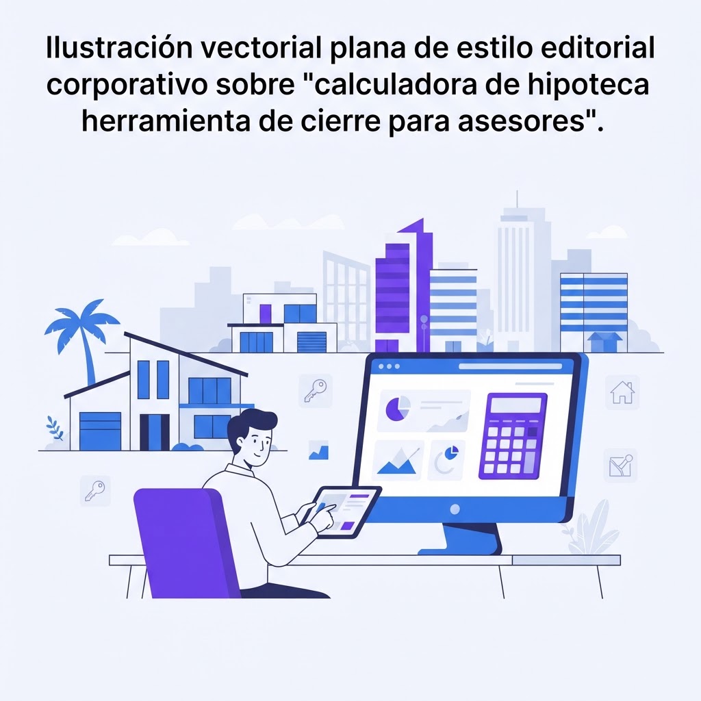 calculadora de hipoteca herramienta de cierre para asesores en Mérida, Yucatán — BROKERAE