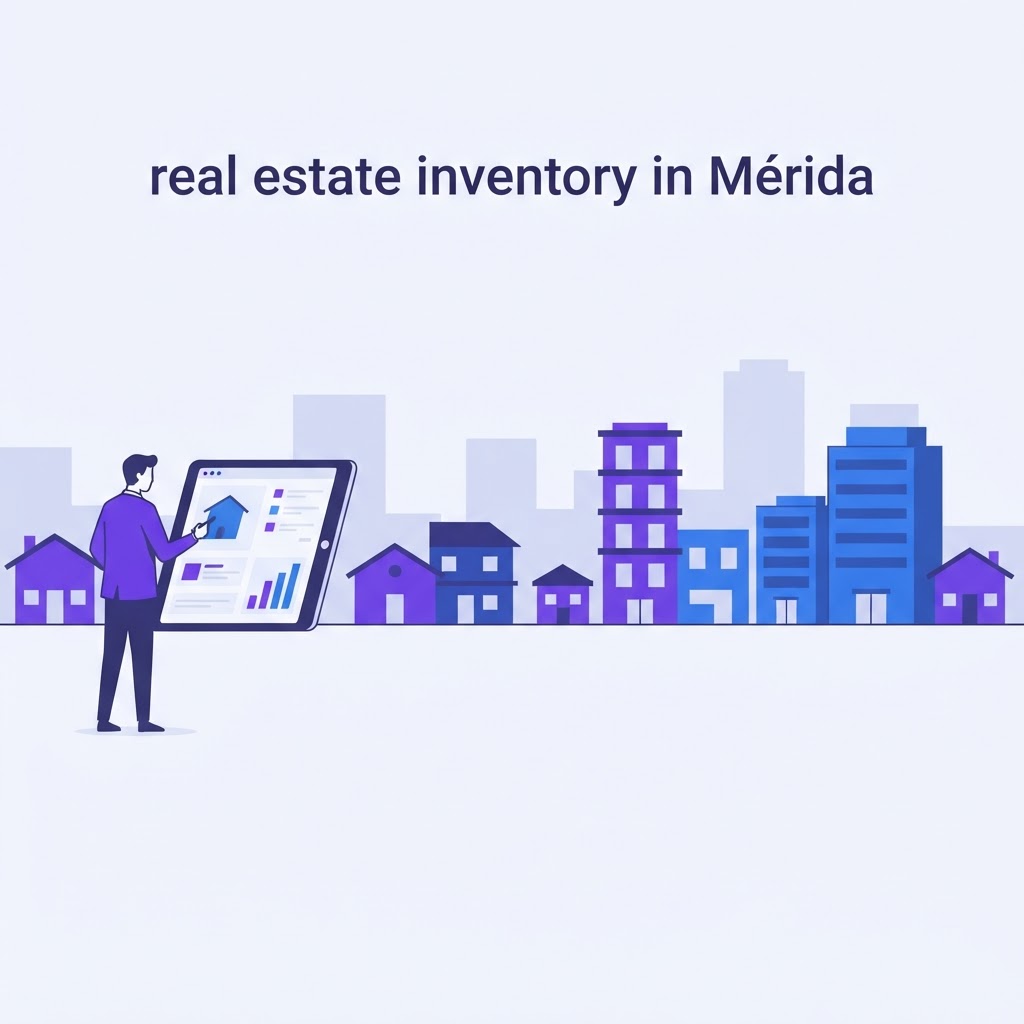 inventario inmobiliario en Mérida