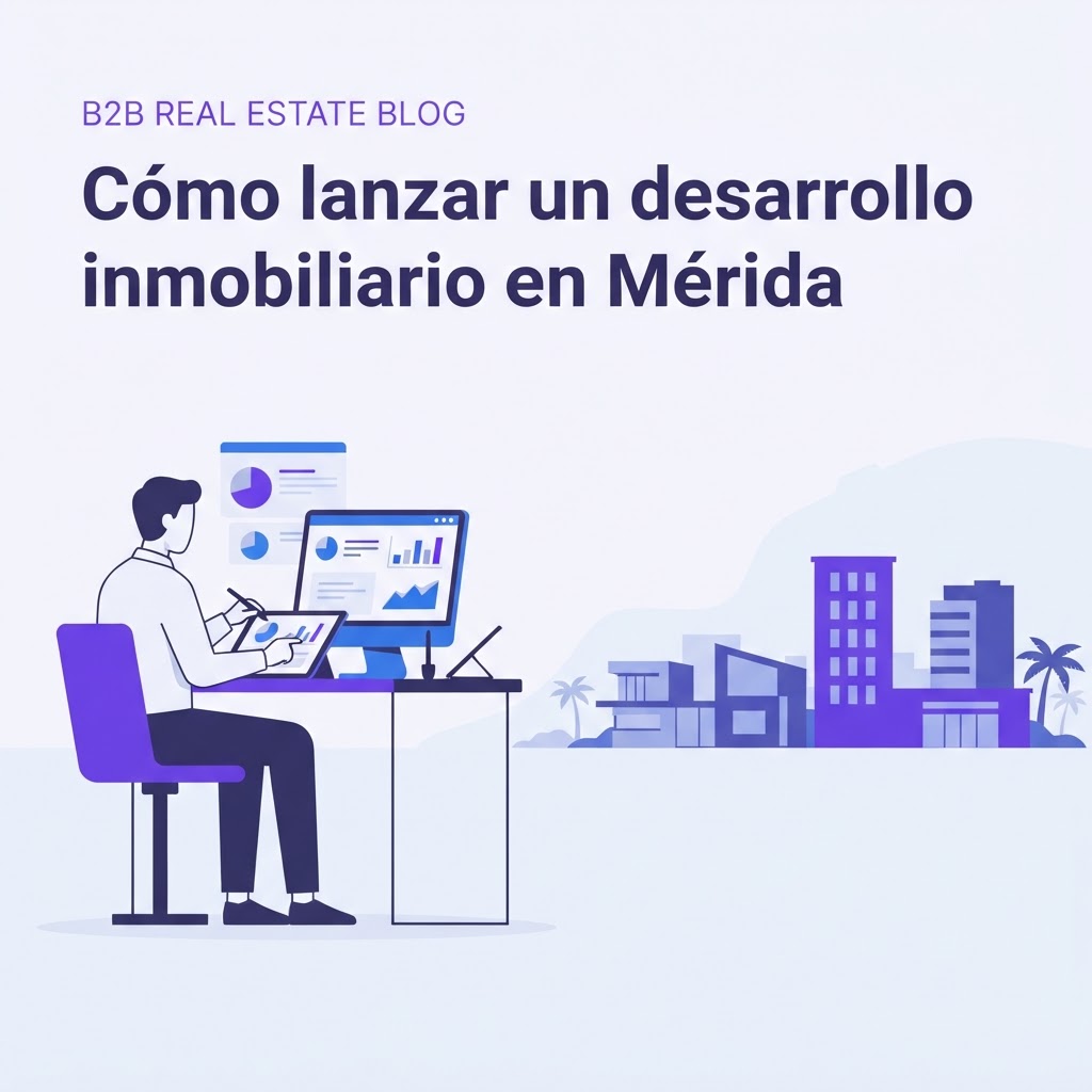 cómo lanzar un desarrollo inmobiliario en Mérida en Mérida, Yucatán — BROKERAE