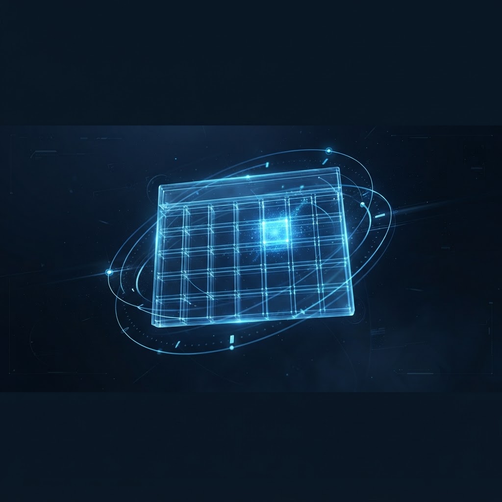 Illustrative graphic of a glowing appointment calendar