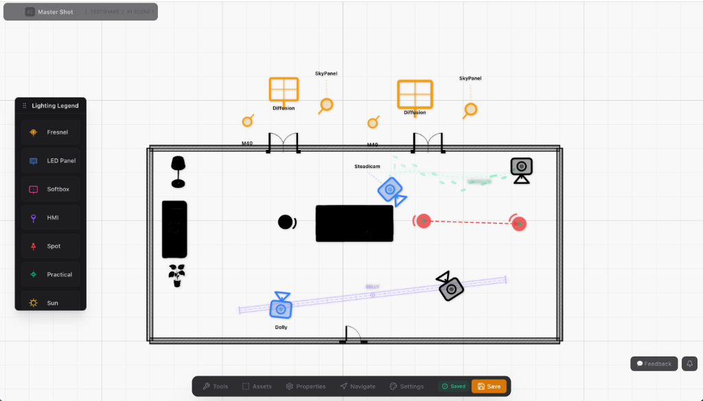 ShotDraft lighting diagram