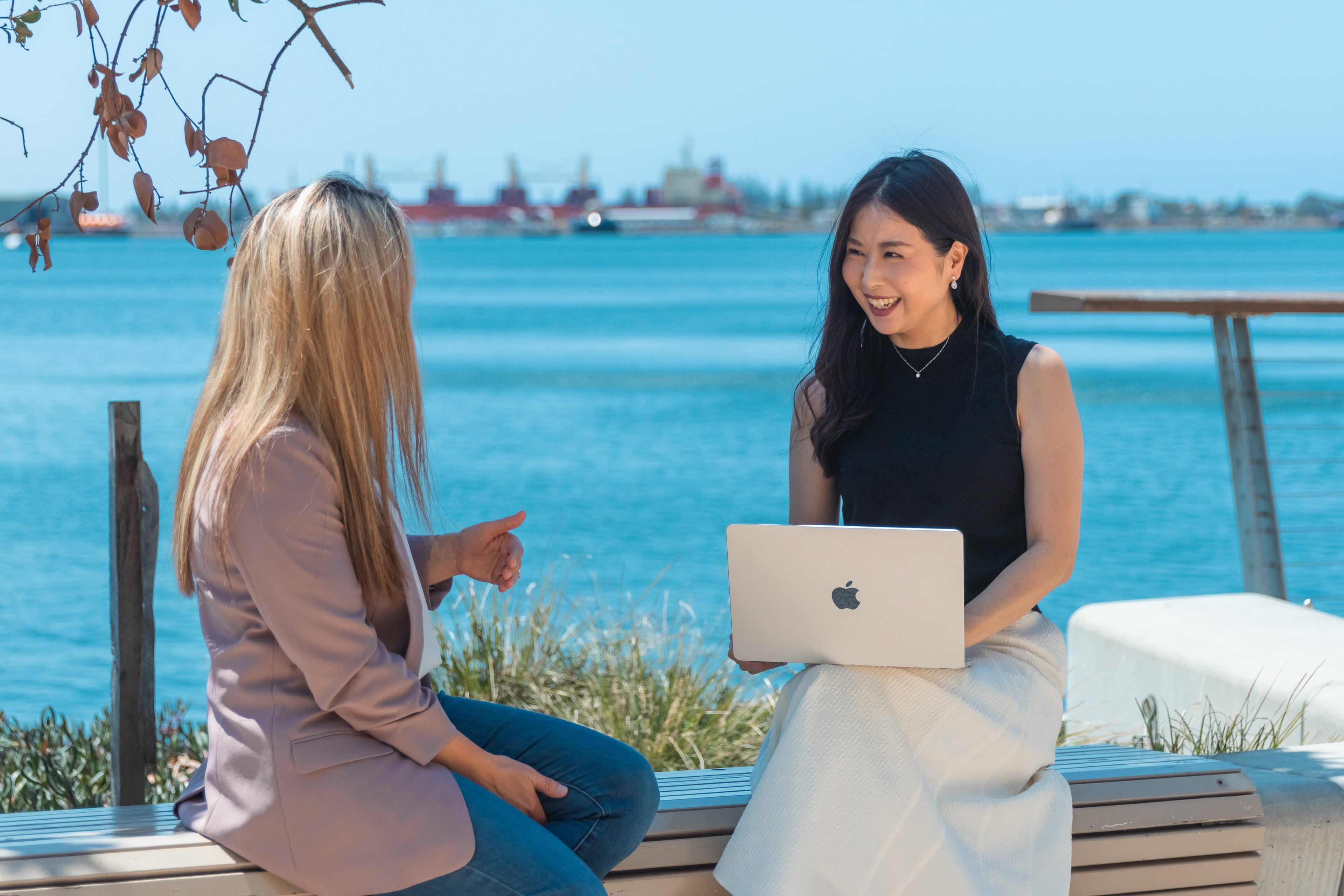Kayo in a consulting session