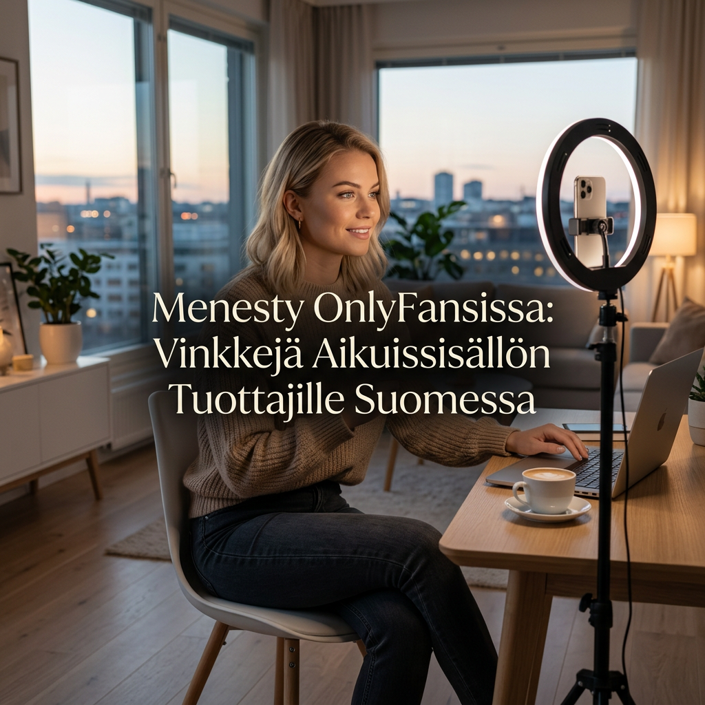 Menesty OnlyFansissa: Vinkkejä Aikuissisällön Tuottajille Suomessa
