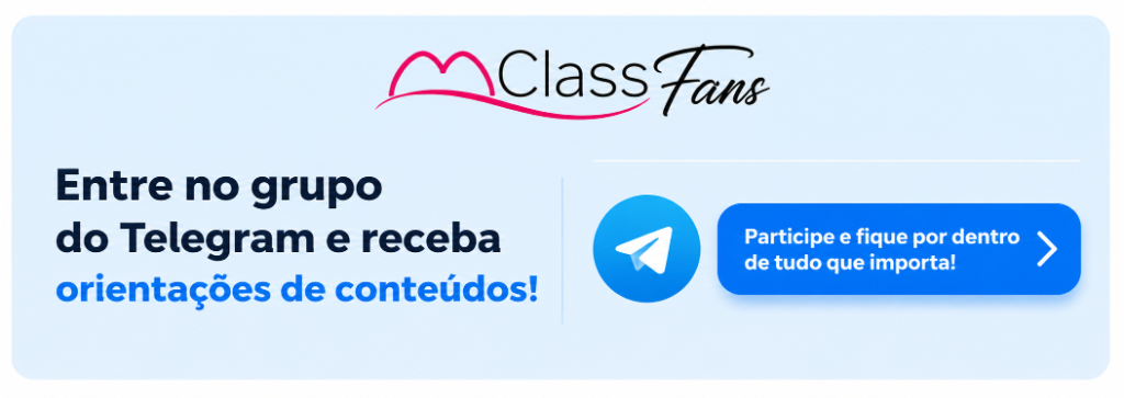 Entre no grupo do Telegram e receba orientações de conteúdos