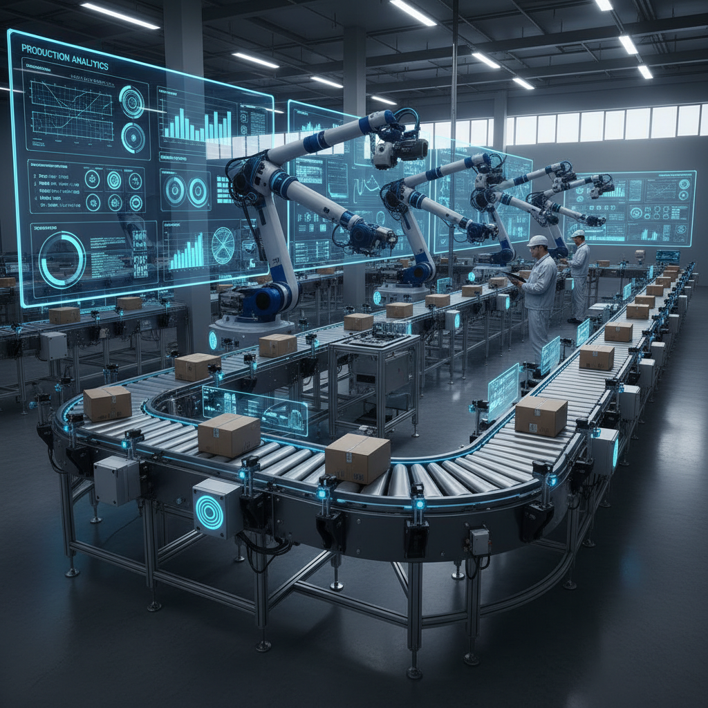 Smart Manufacturing Conveyor System and Machine Learning and Vision Implementation