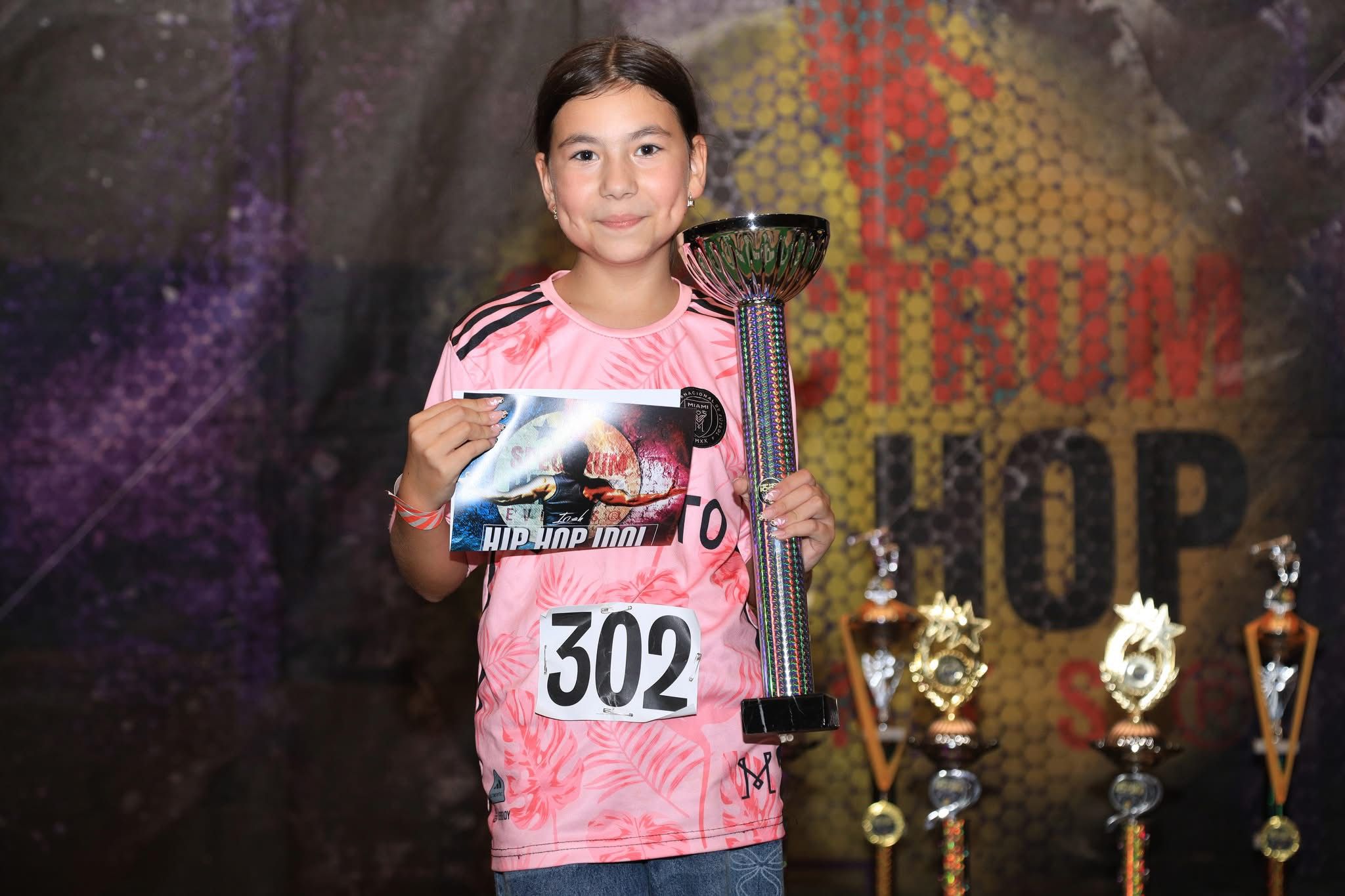Winner at the Spectrum Hip Hop championships